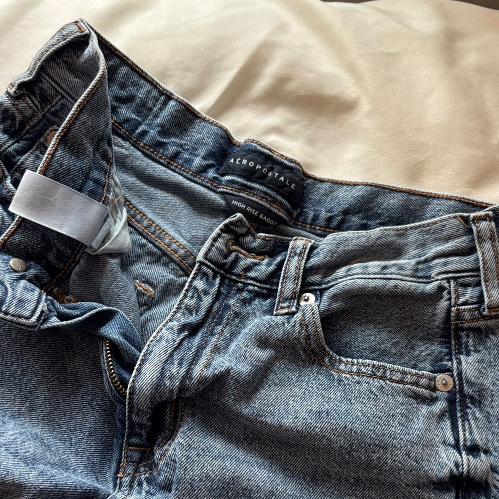 Aeropostale High Rise Women Jeans - Blue